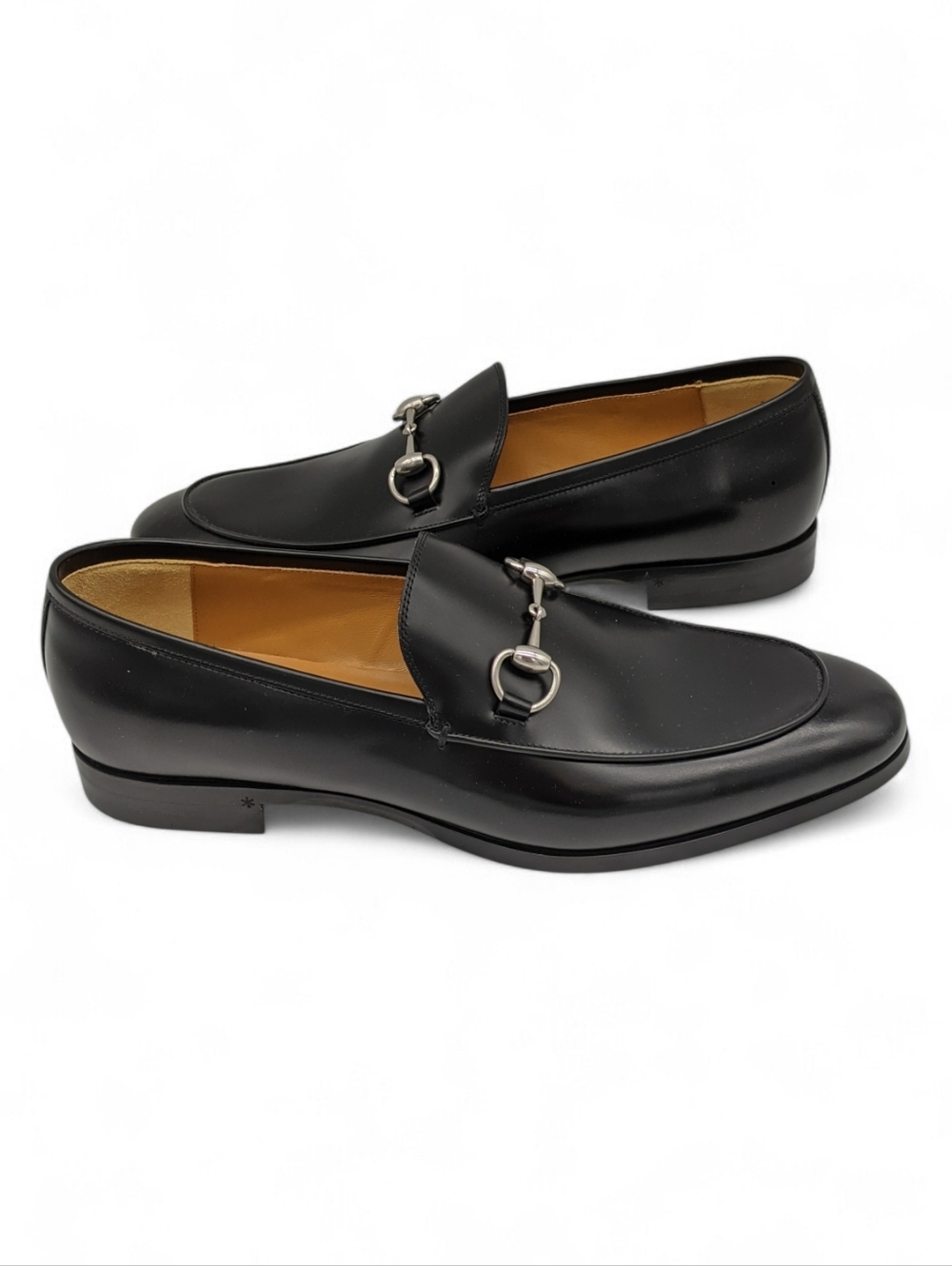 Gucci Mens Silver Horsebit Loafers Size 9.5 Us (9 Gucci) New With Box - Picture 4 of 6
